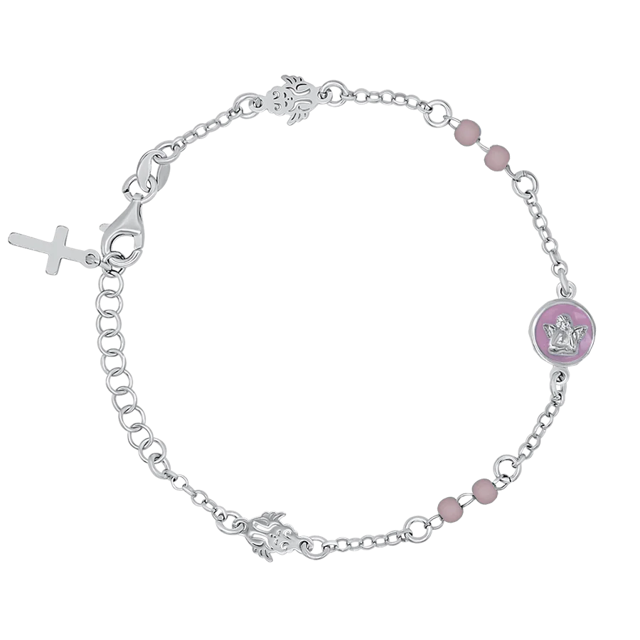 BABY GIRL - CHRISTIAN BRACELET - SILVER
