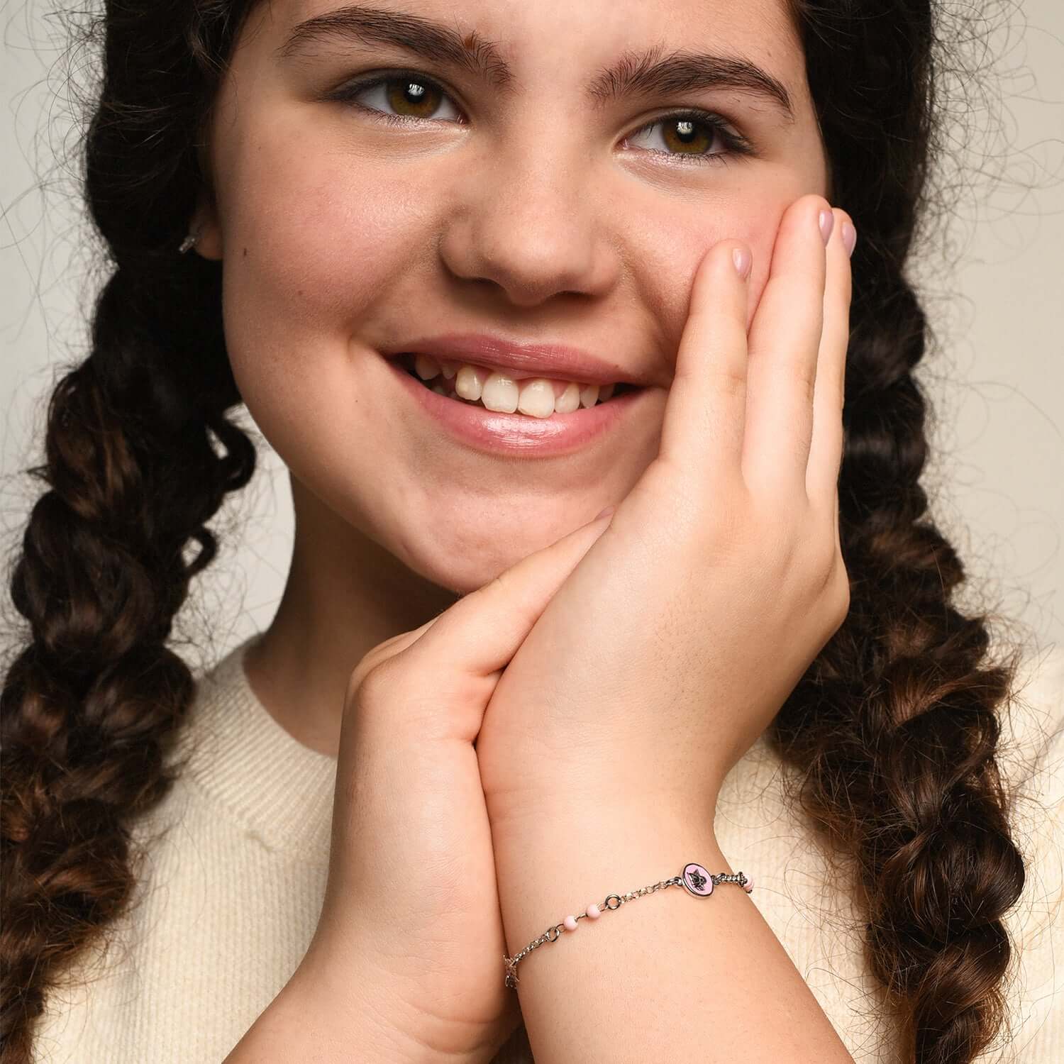 BABY GIRL - CHRISTIAN BRACELET - SILVER - Image 2