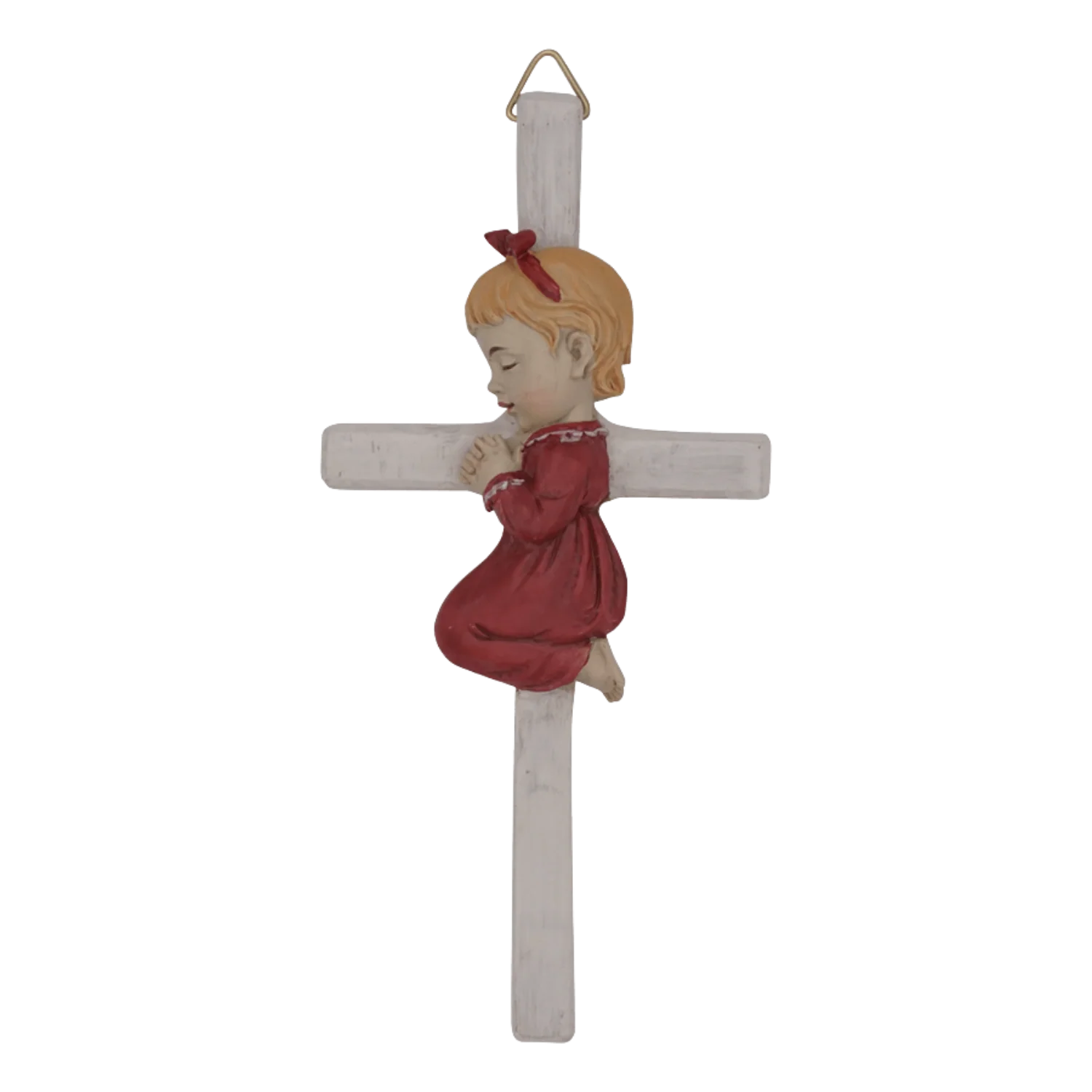 BABY GIRL - WALL CROSS - RESIN