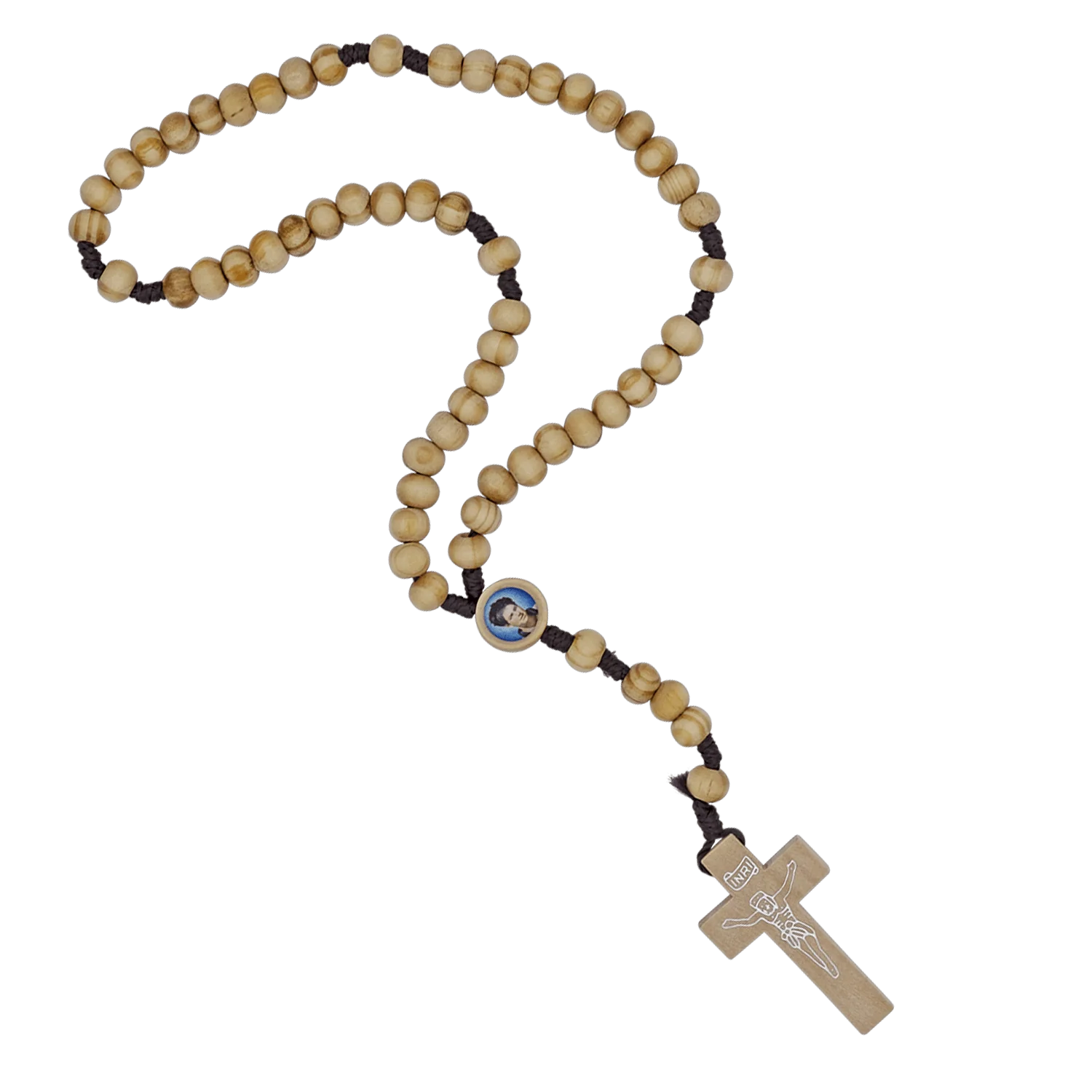 CARLO ACUTIS - ROSARY - WOOD