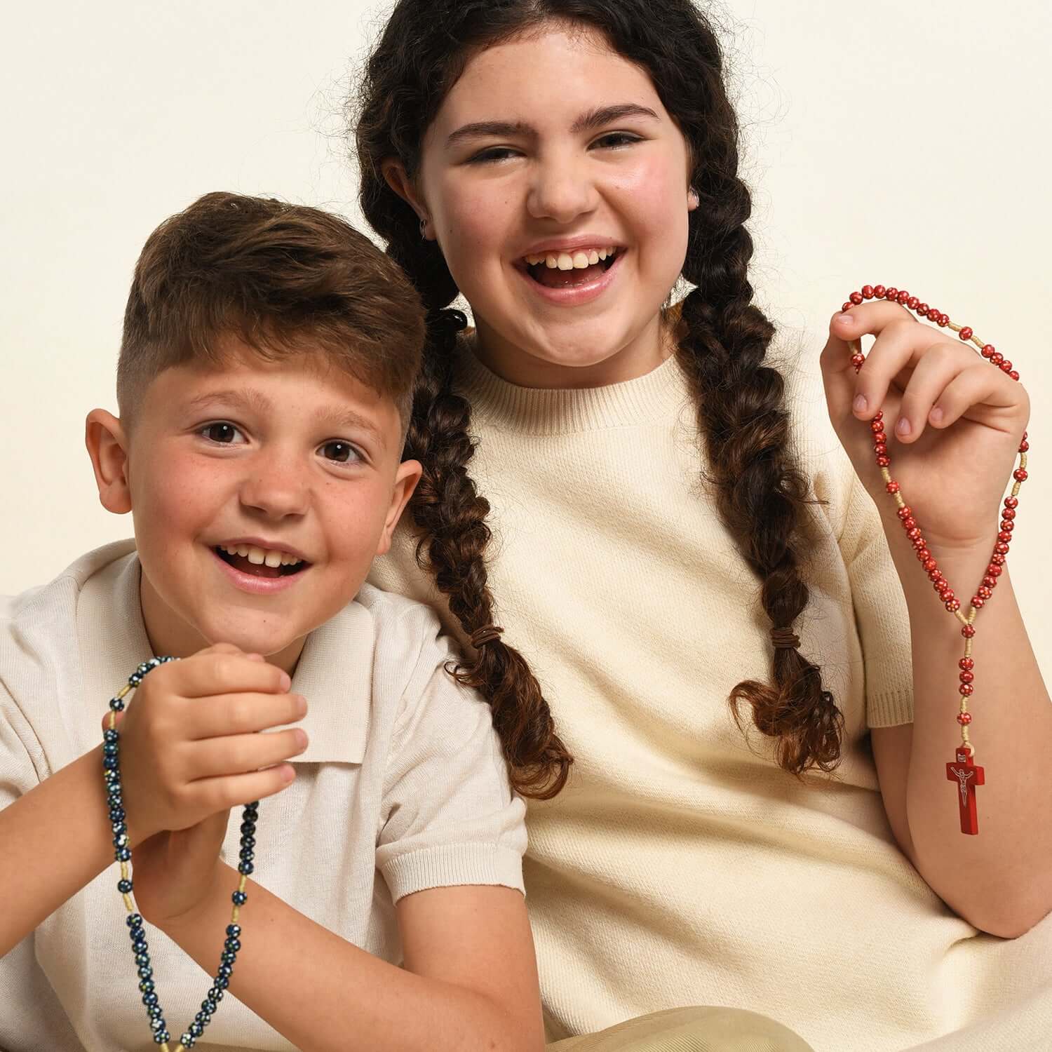 CHILDREN’S ROSARY - RED WOOD - Image 4