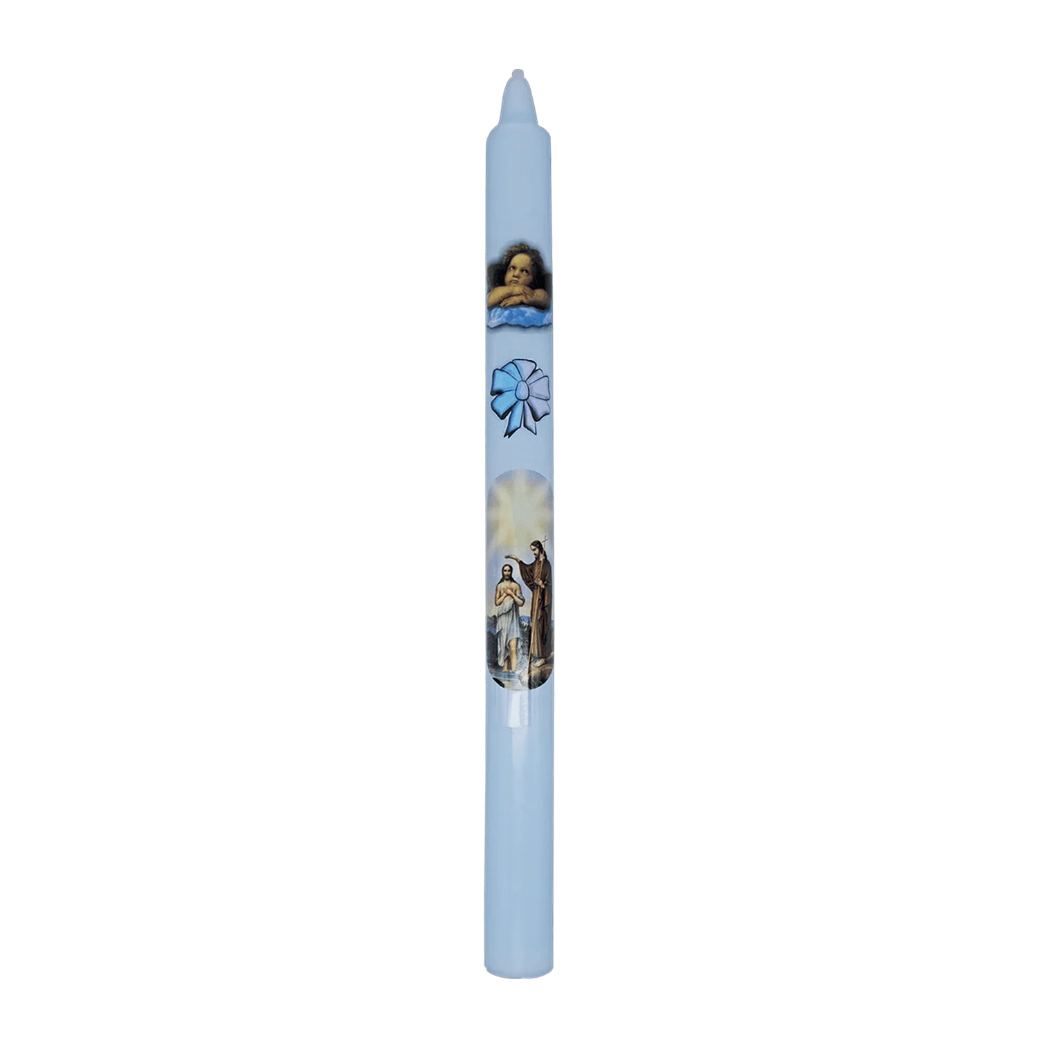 CHRISTENING - BLUE CANDLE