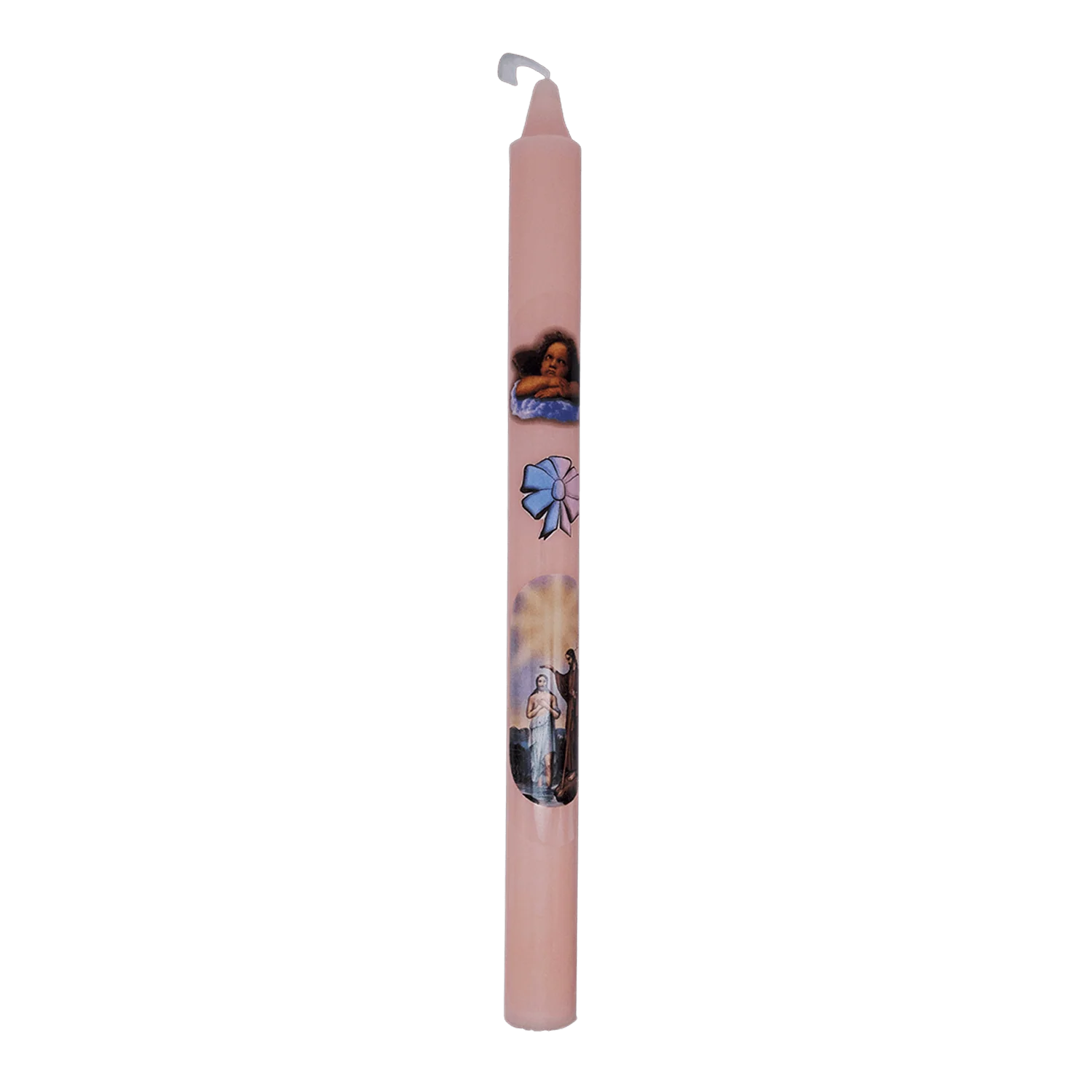 CHRISTENING - PINK CANDLE