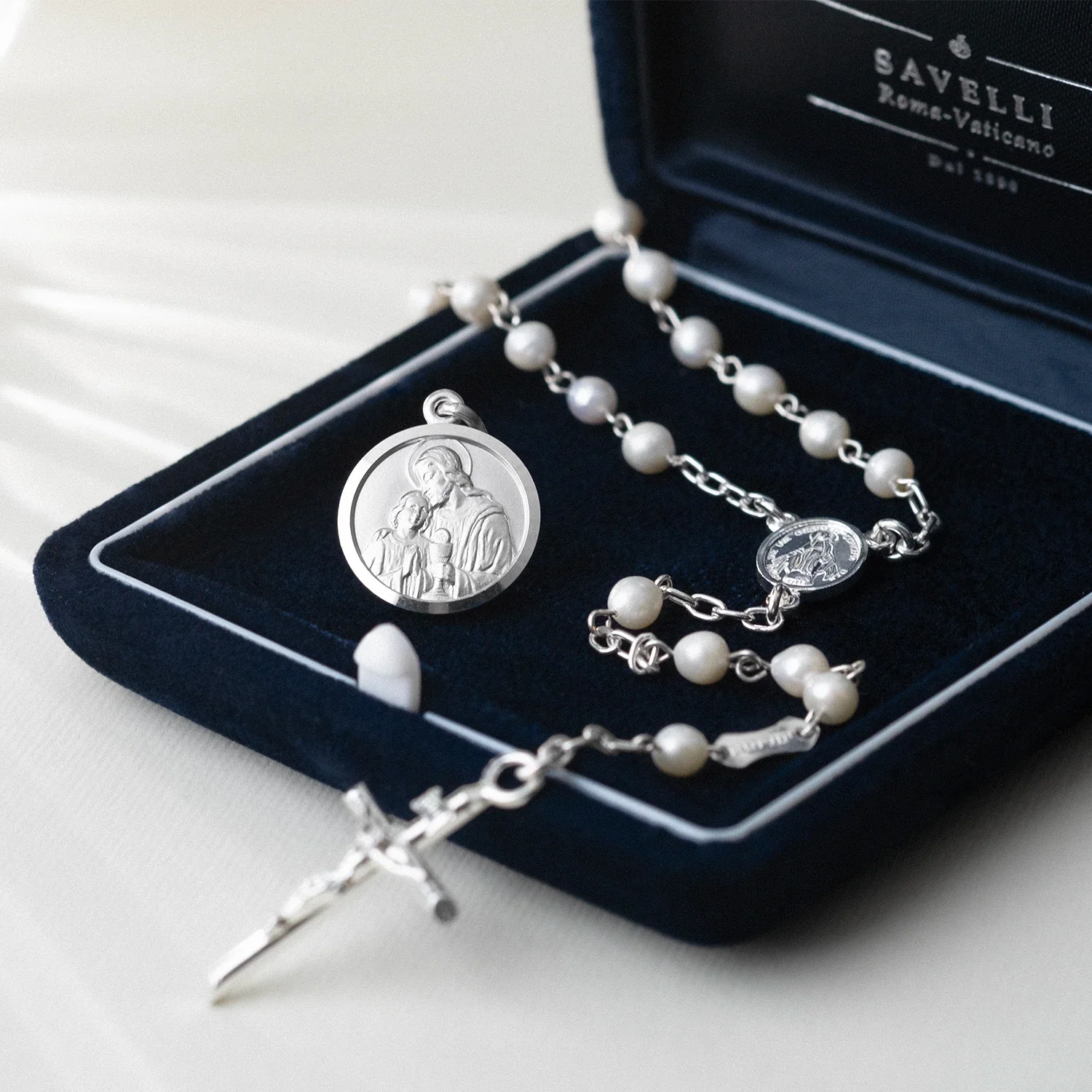 GIRL - COMMUNION GIFT SET - SILVER - Image 2