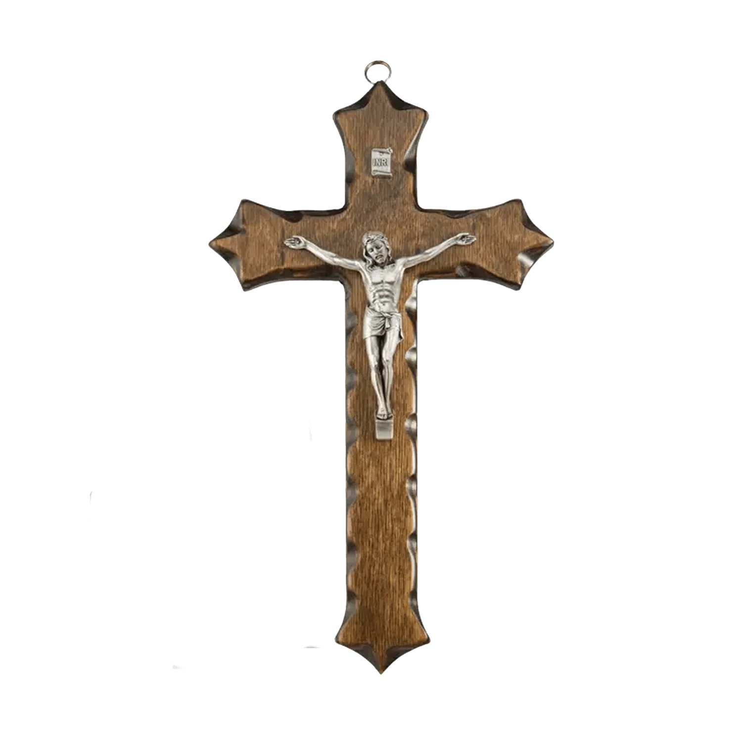 WALL CRUCIFIX - WALNUT WOOD