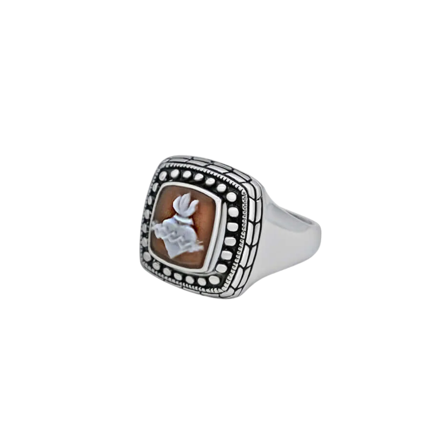 EX VOTO - CAMEO RING - SILVER