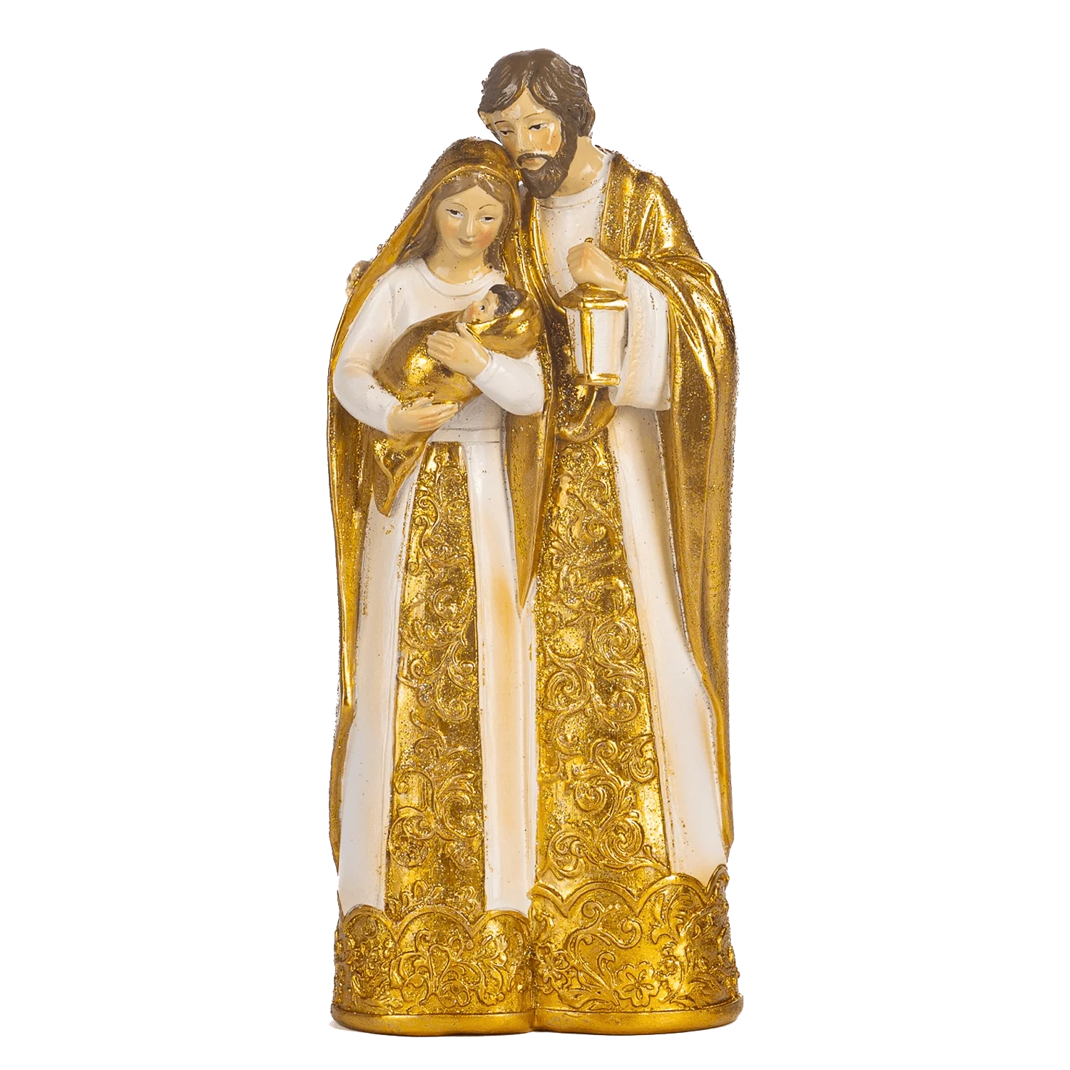 HOLY FAMILY STATUE - RESIN - CHRISTMAS