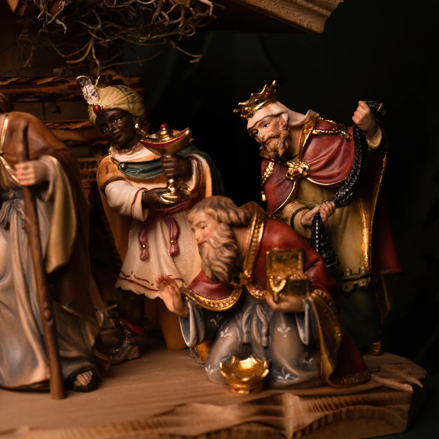 NATIVITY SET - CHRISTMAS - WOOD - Image 4