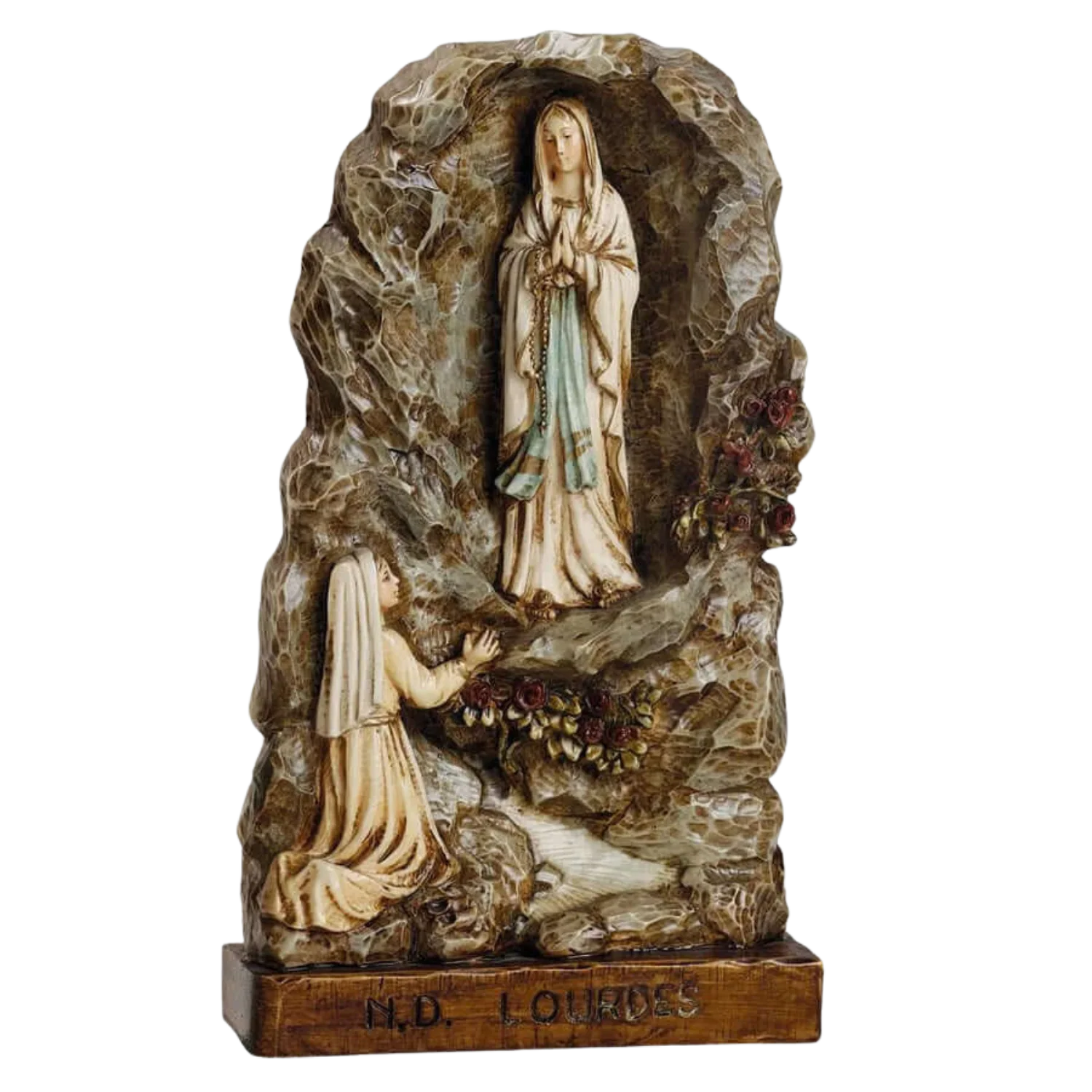 OUR LADY OF LOURDES - STATUE - RESIN