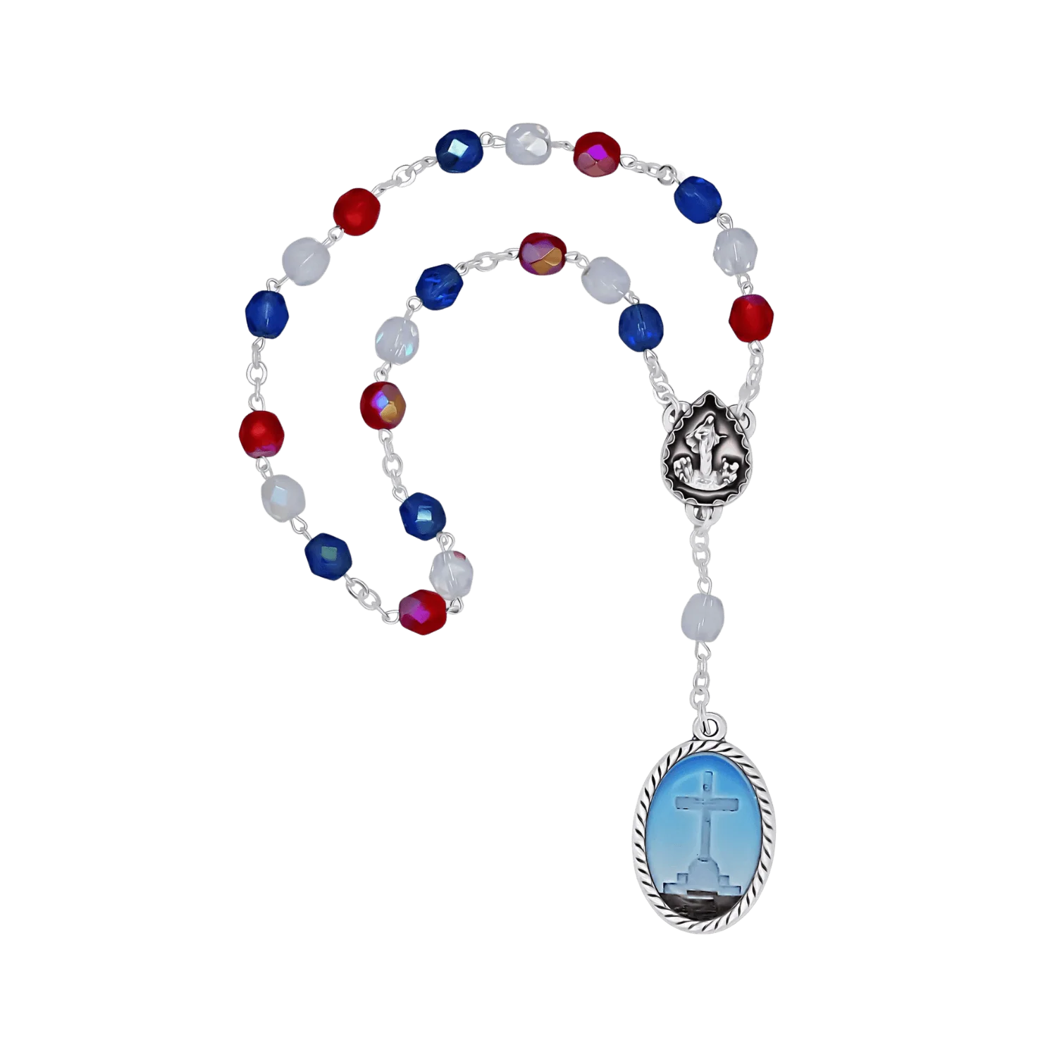 PATER AVE GLORIA CHAPLET - METAL