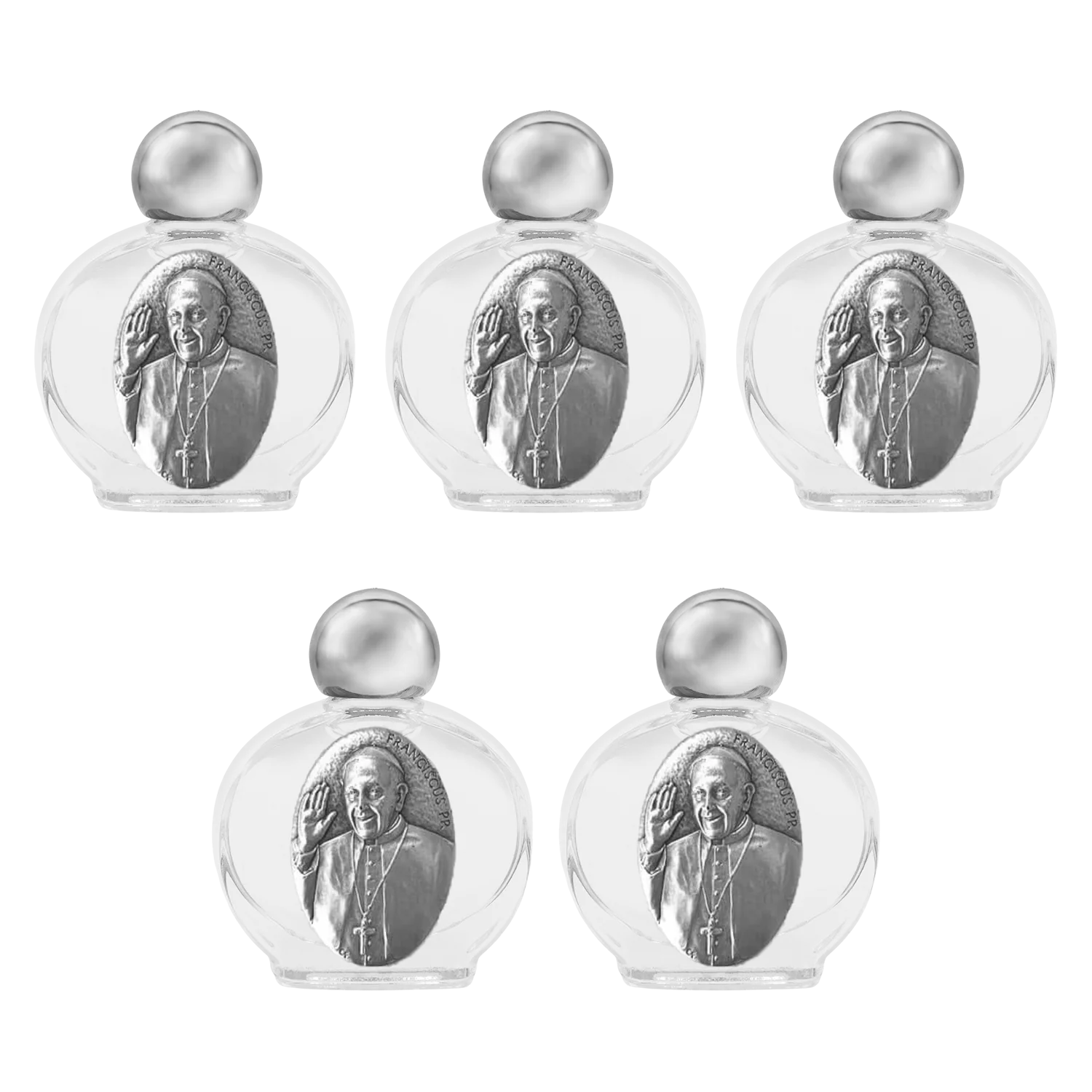 SET OF POPE FRANCIS - HOLY WATER - Image 3