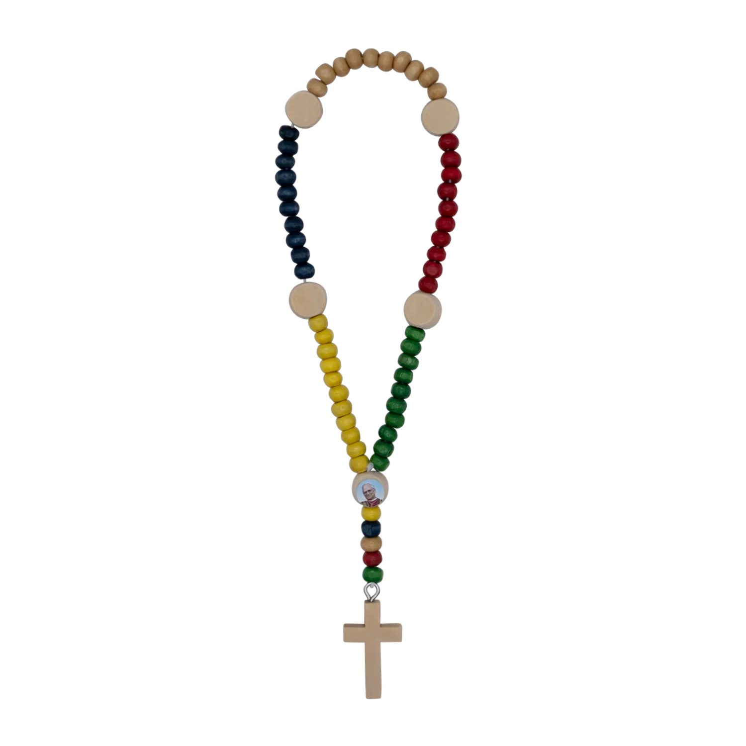 POPE LEO XIV MISSIONARY CHAPLET - WOOD