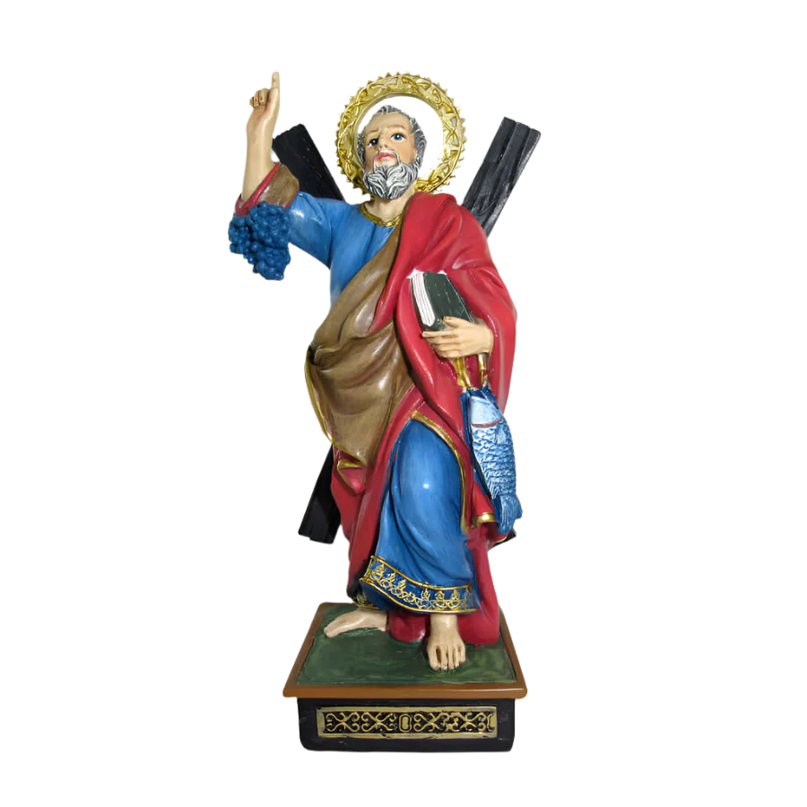 SAINT ANDREW - STATUE - RESIN