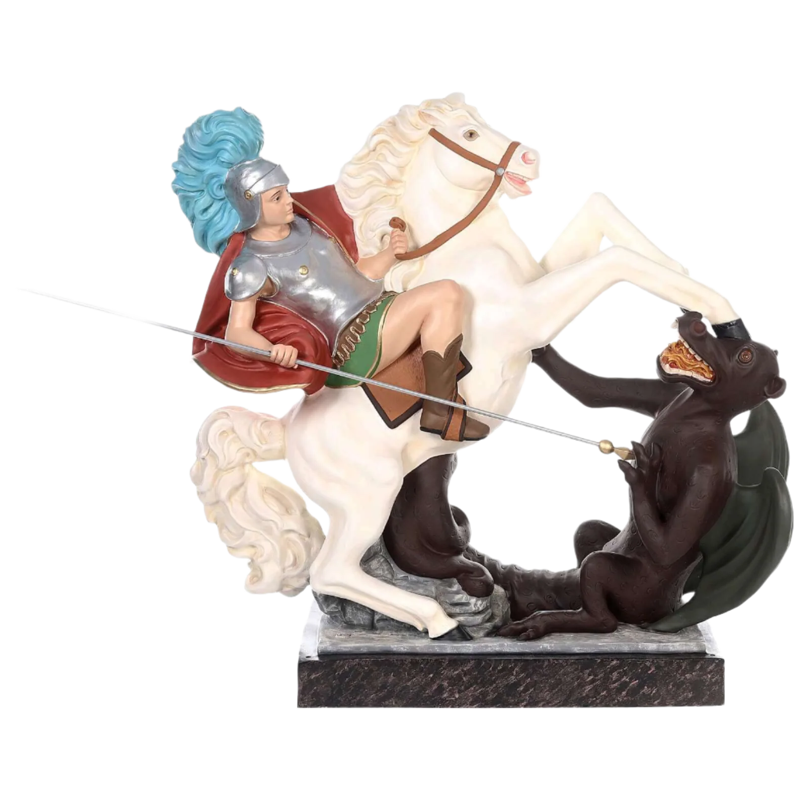 SAINT GEORGE - STATUE - RESIN