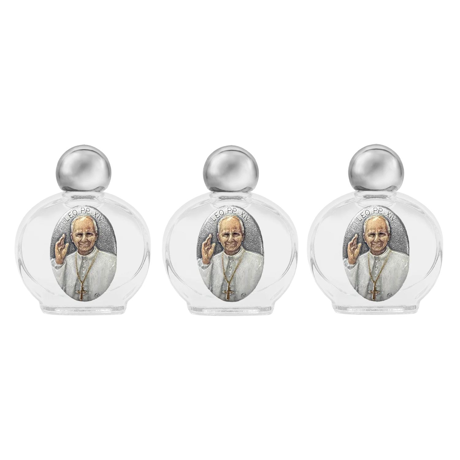 SET OF POPE LEO XIV - HOLY WATER - Image 2
