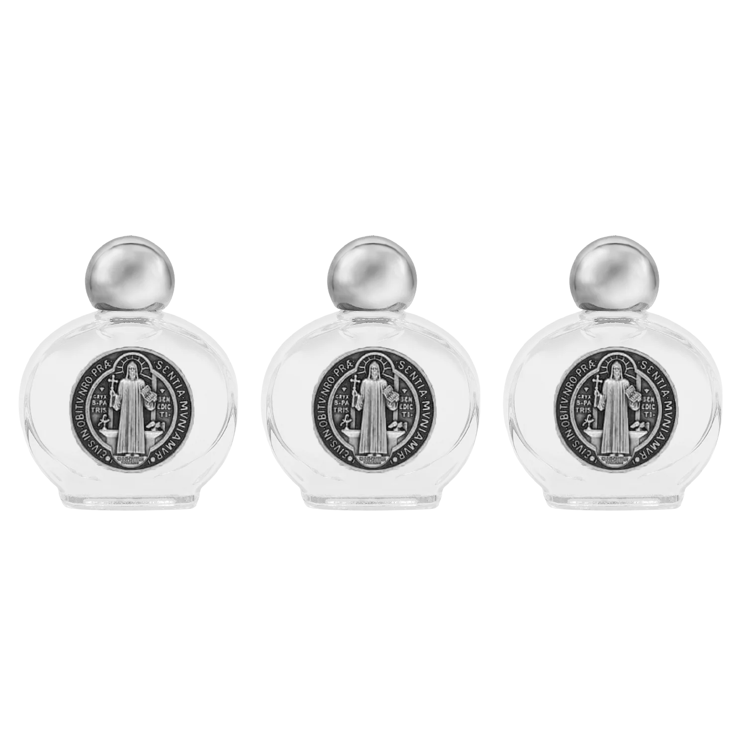 SET OF ST BENEDICT MEDAL - HOLY WATER - Image 3