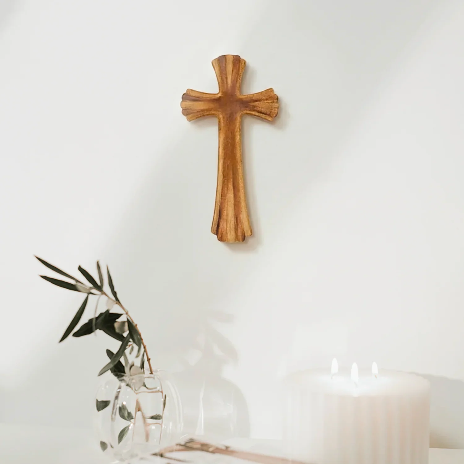 WALL CROSS - WOOD - Image 2